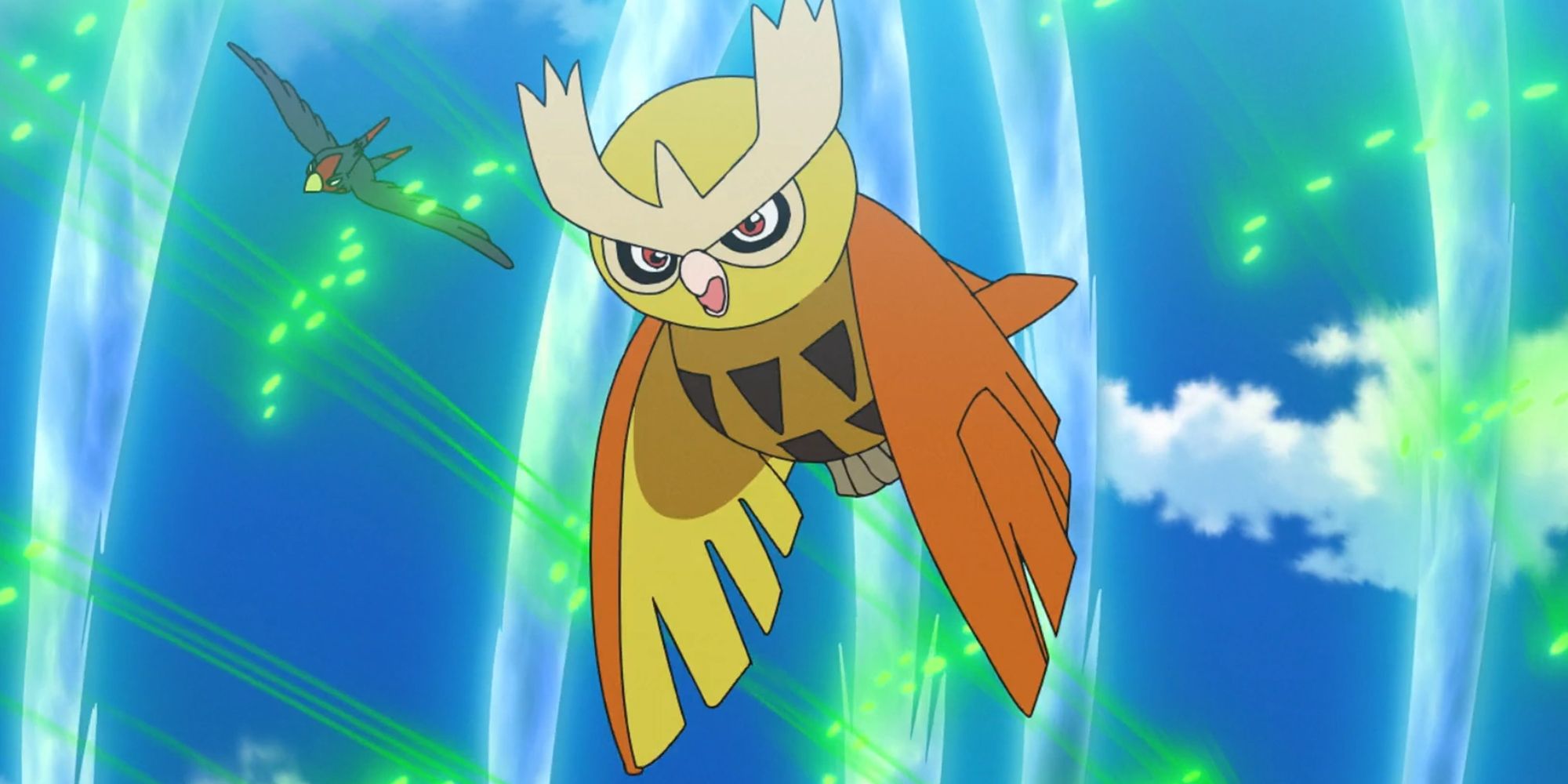 Ash's Noctowl In The Pokemon Anime