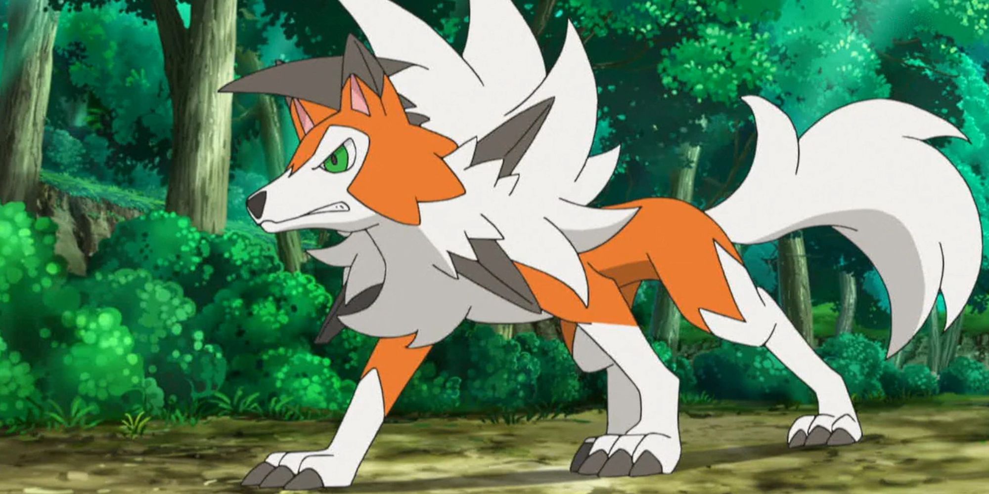 Ash's Lycanroc In The Pokemon Anime