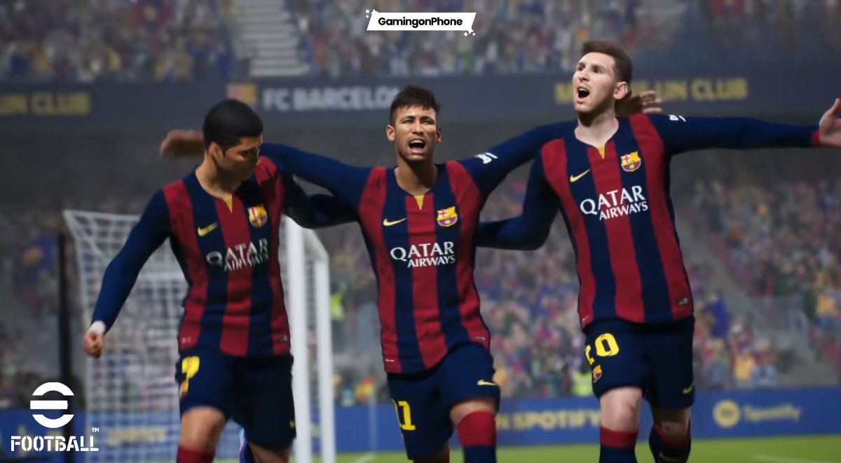 eFootball 2025 MSN FC Barcelona cover