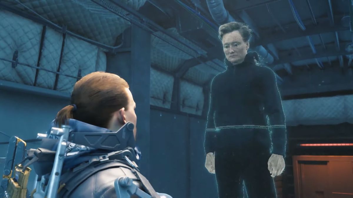 Death Stranding 2 may have confirmed a returning celebrity cameo as Hideo Kojima tells Conan O'Brien "I want to scan you again" and "have you in my new game"