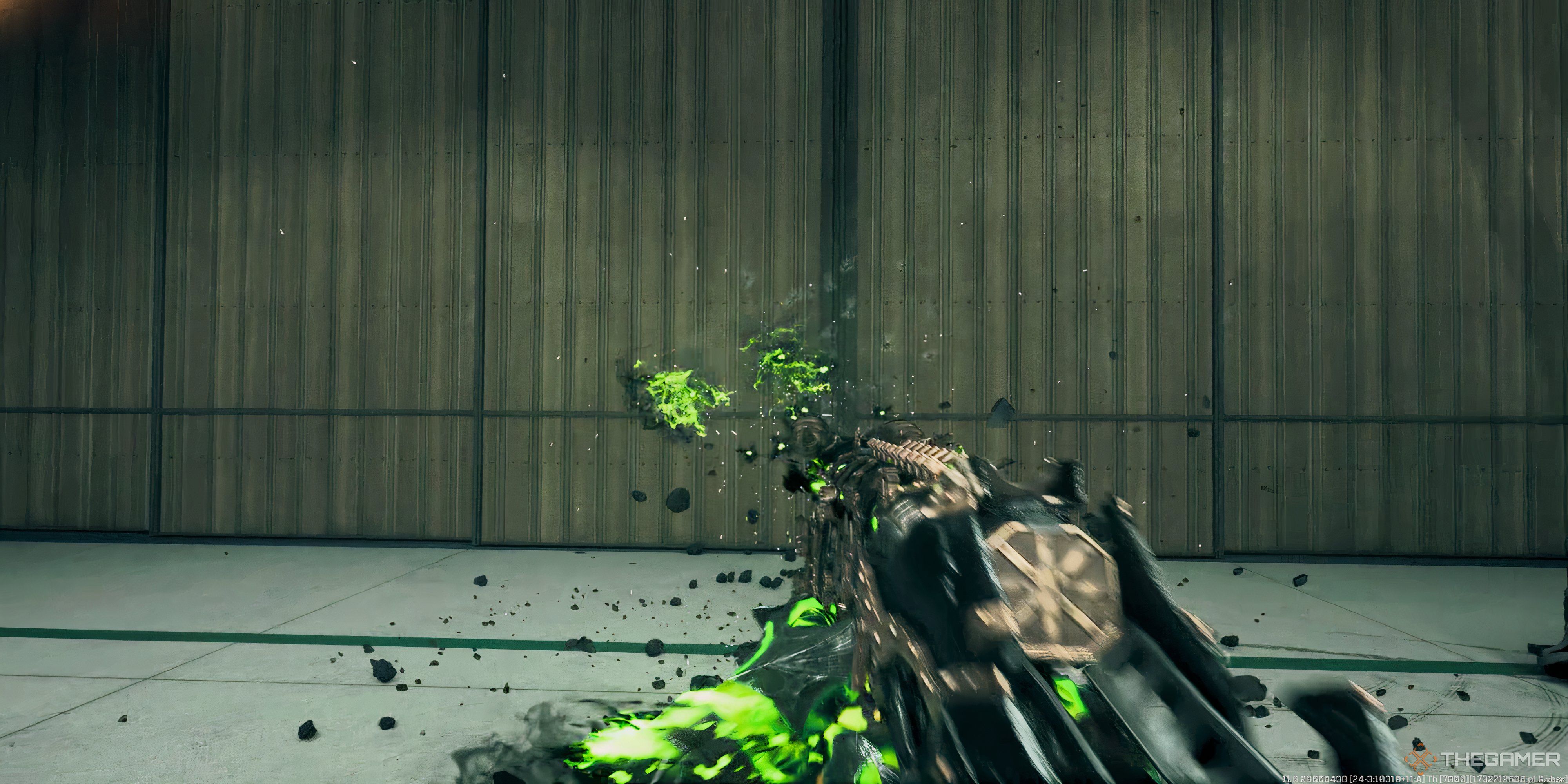 Black Ops 6 Mastercraft weapon exploding enemy into green flames