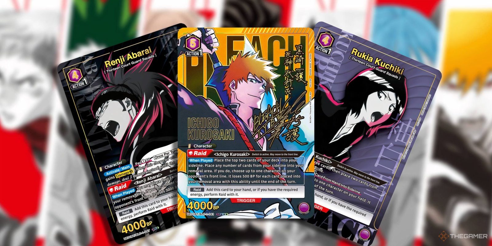 Most Expensive Cards From Union Arena's UE01: Bleach: Thousand-Year Blood War Set