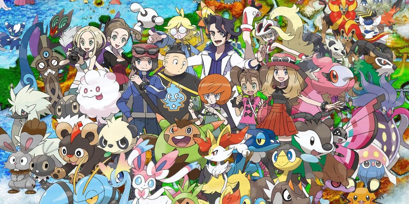 Promo art for Pokémon X Y