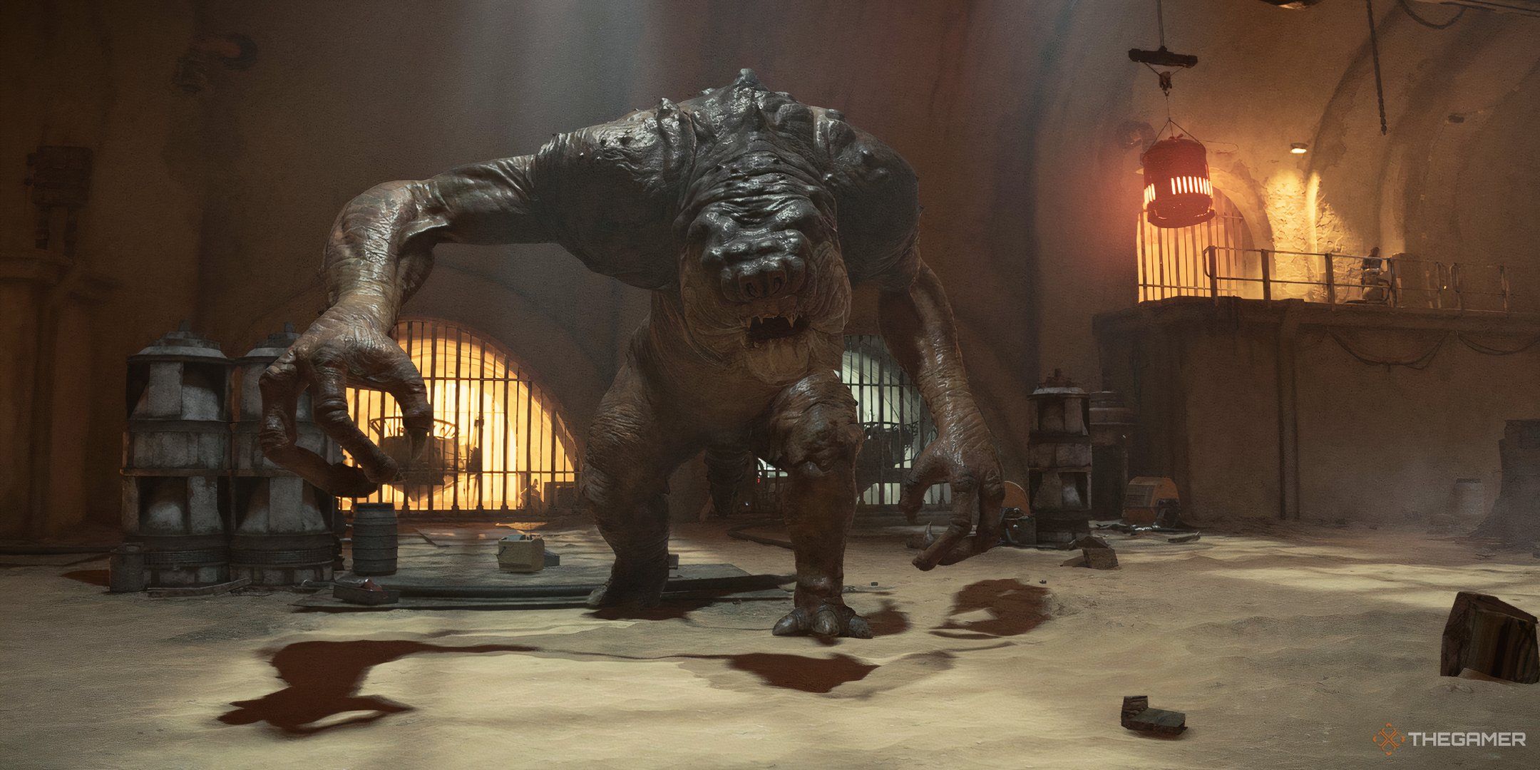 Rancor In Star Wars Outlaws.