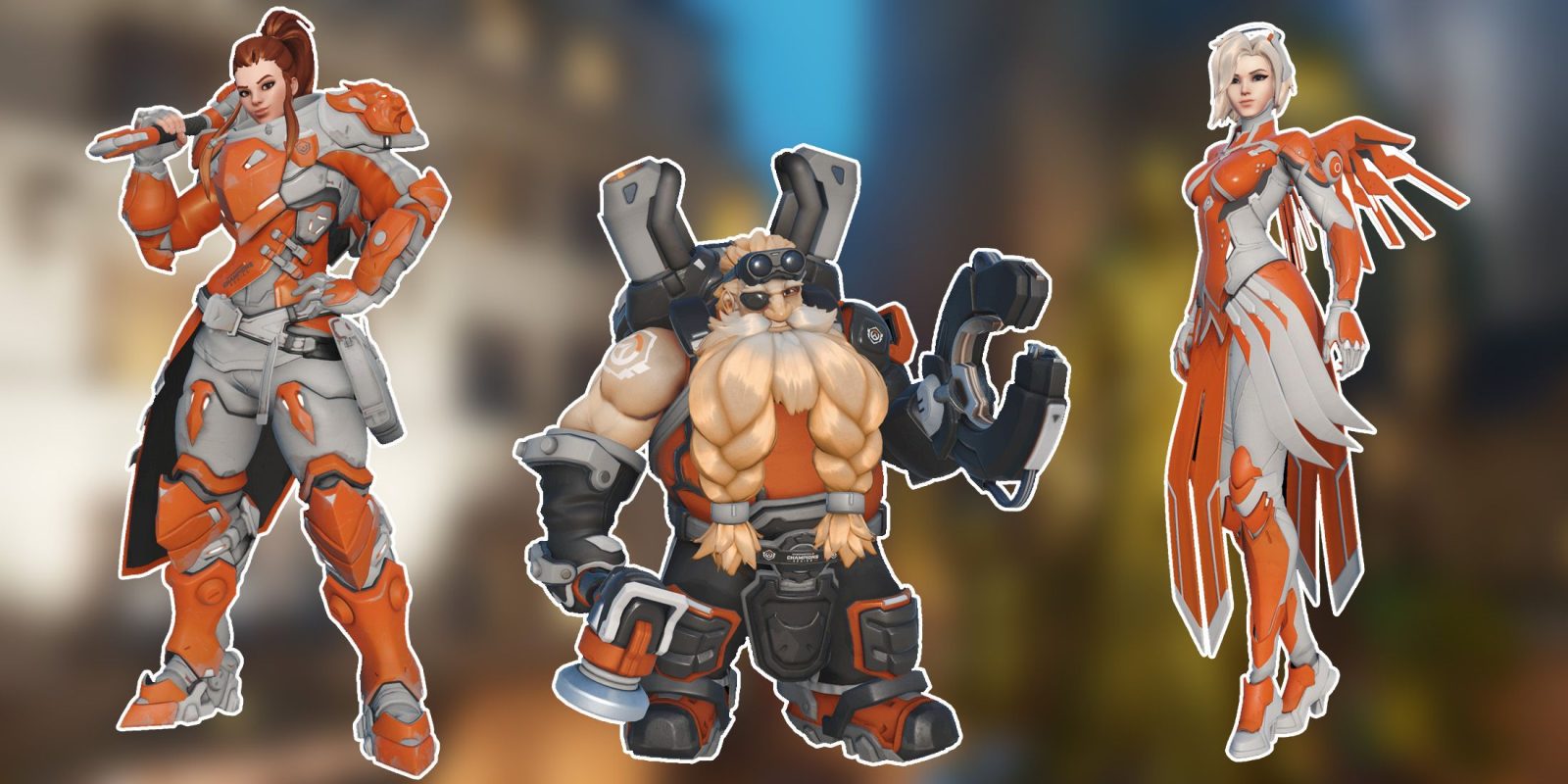 How To Get OWCS Brigitte, Torbjorn, & Mercy Skin Bundles