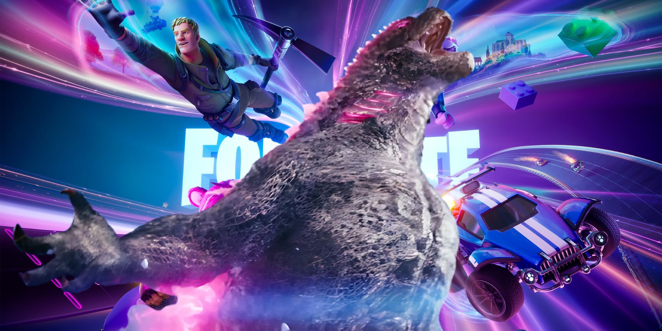 Fortnite leaser teases crossover with Godzilla