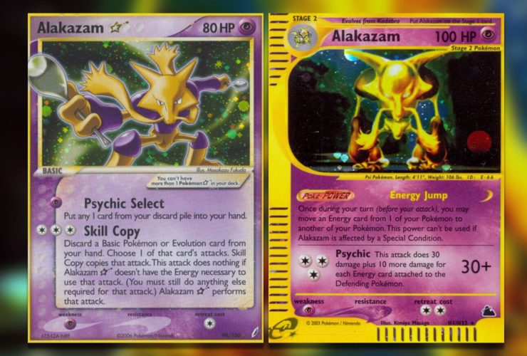 The Most Valuable Alakazam Pokemon TCG Cards