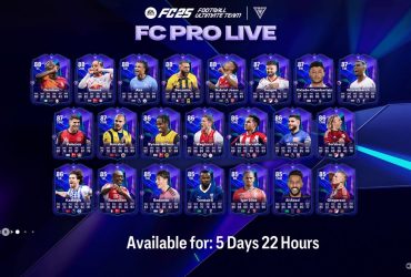 FC 25 FC Pro Live Tracker with upgrades for Xavi Simons and Nathan Ake