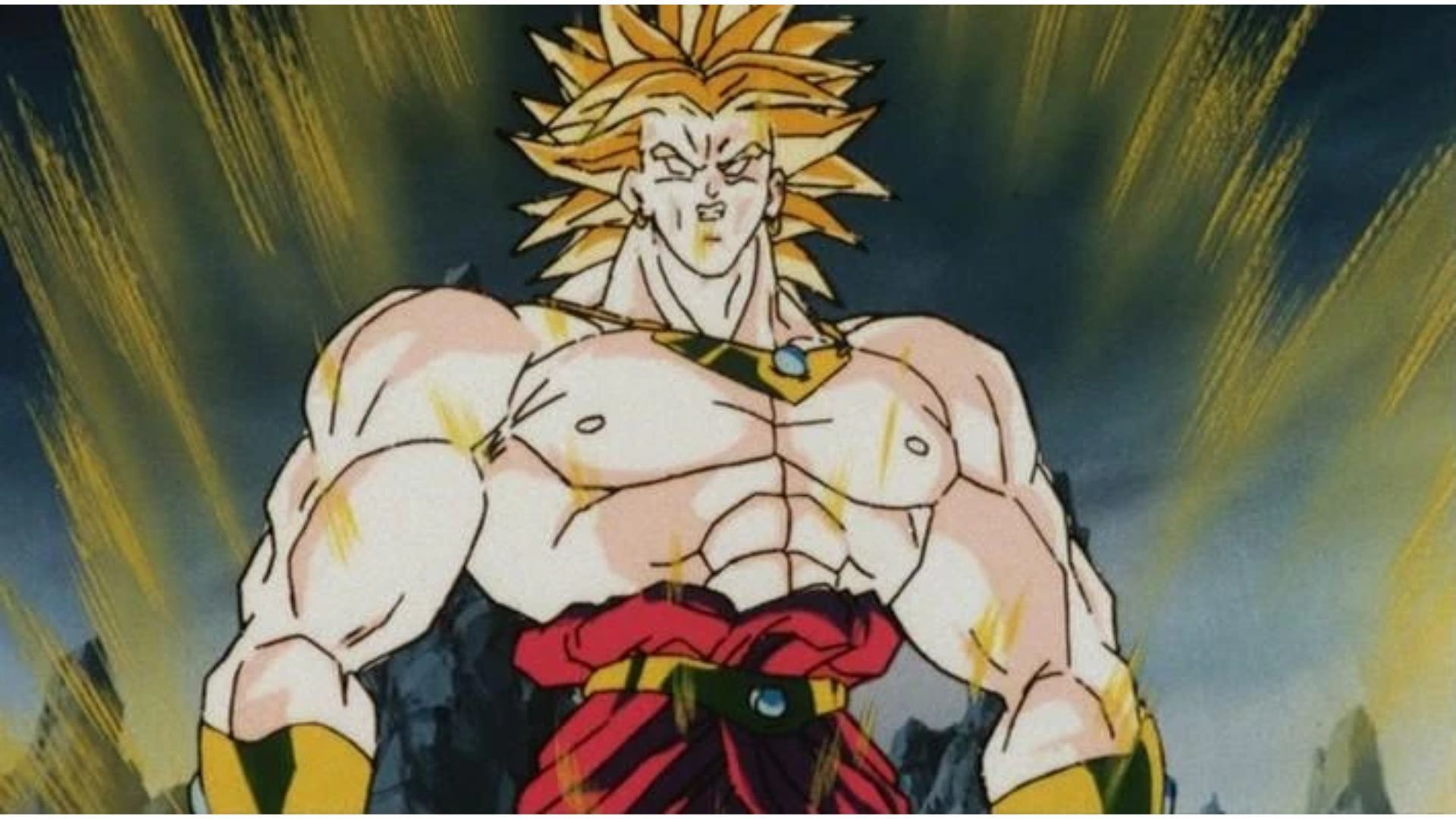 Broly in The Legendary Super Saiyan.