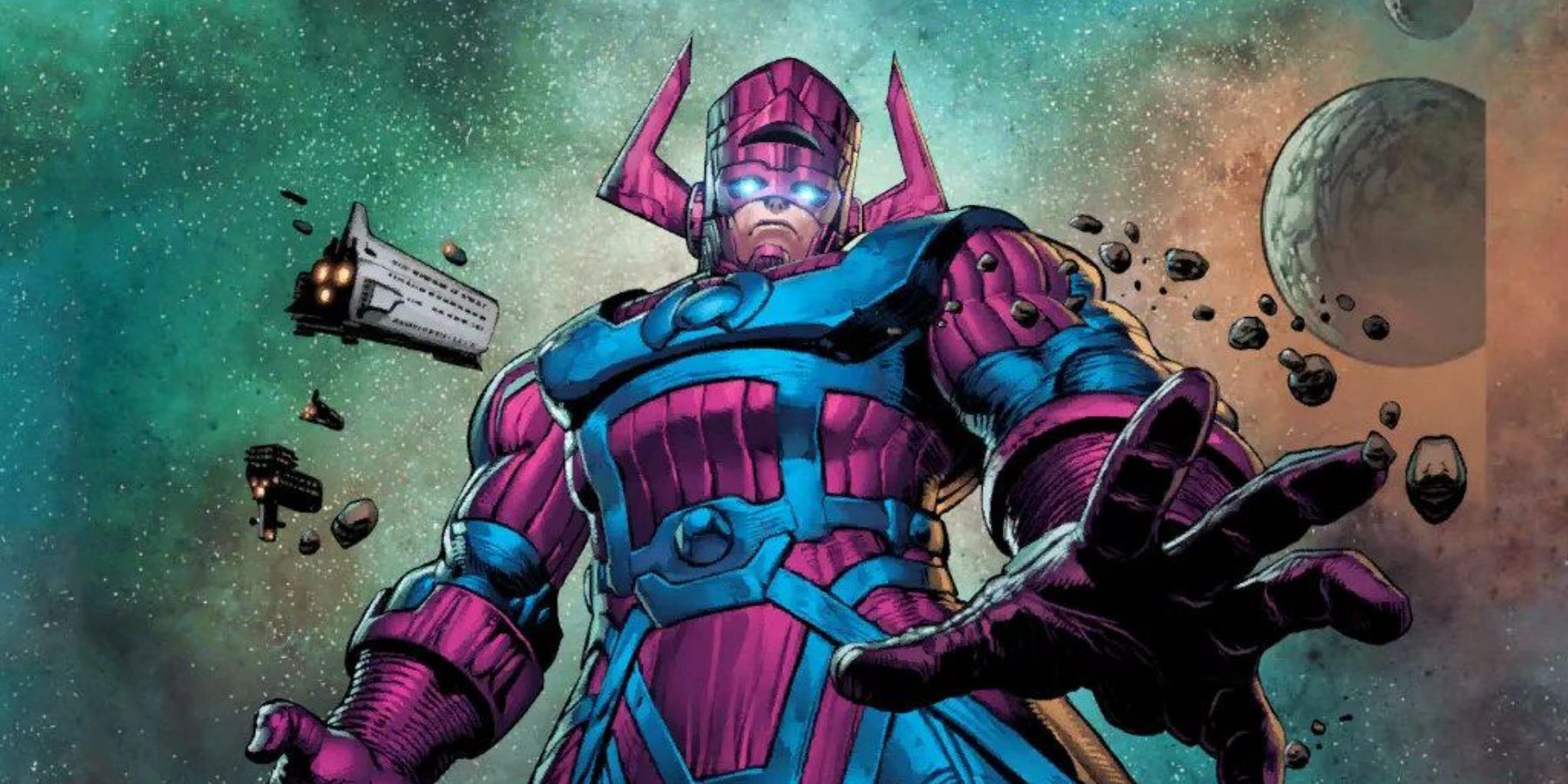 Galactus about to devour a planet