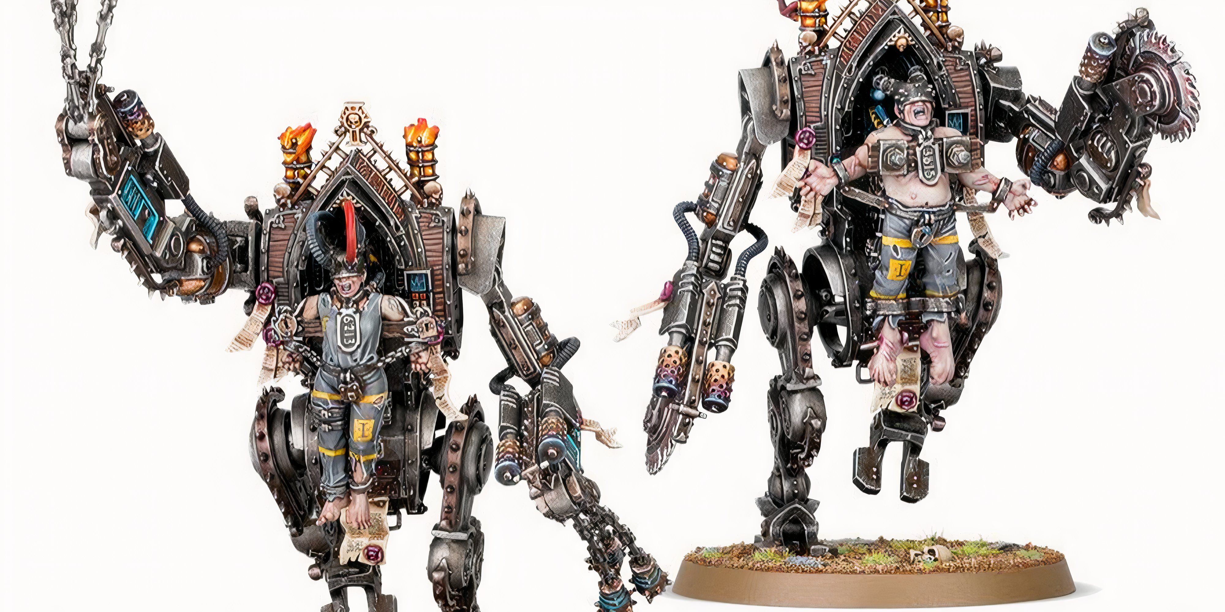 Warhammer 40k: 8 Worst Fates in the Lore Minature models of Penitent engine