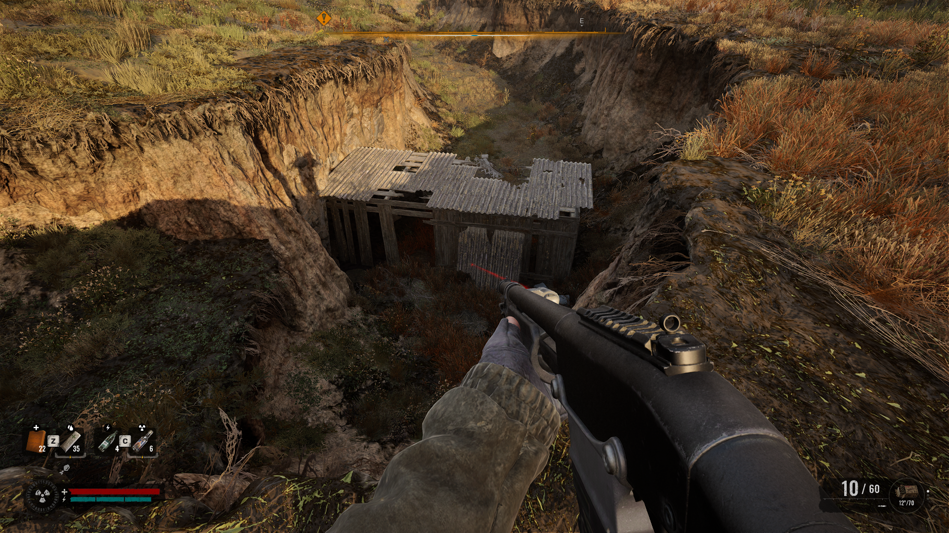 Entrance to the digsite in Stalker 2