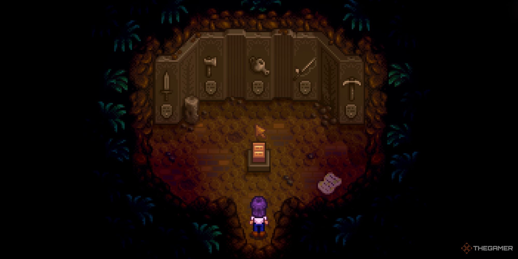 The Secret Room that houses the Mastery System in Stardew Valley 1.6 Update. 