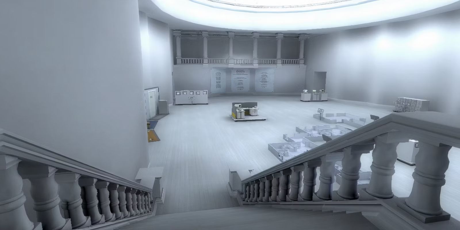 The museum ending in The Stanley Parable