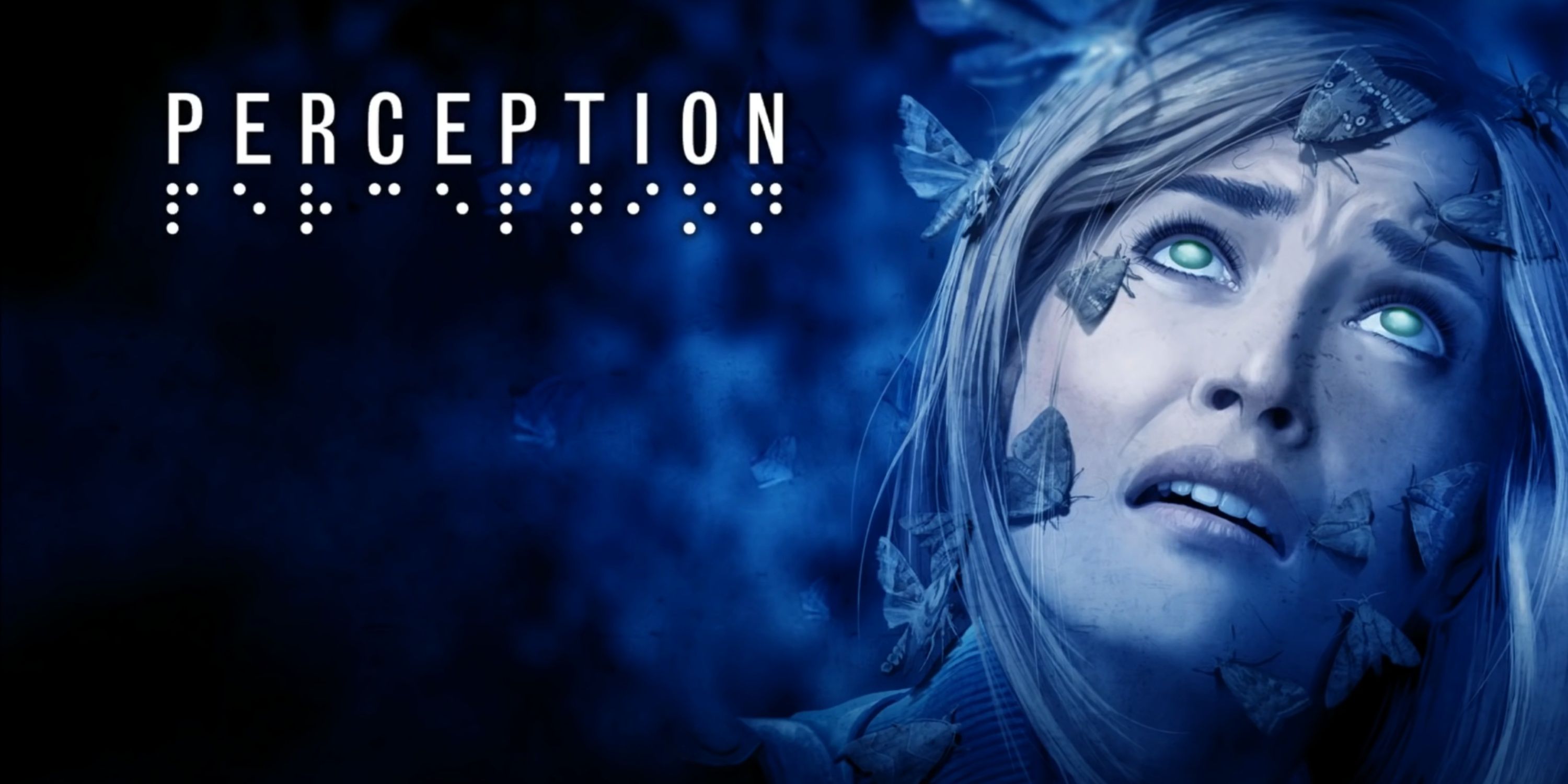 Main character Cassie Thornton featured in the loading screen in Perception.