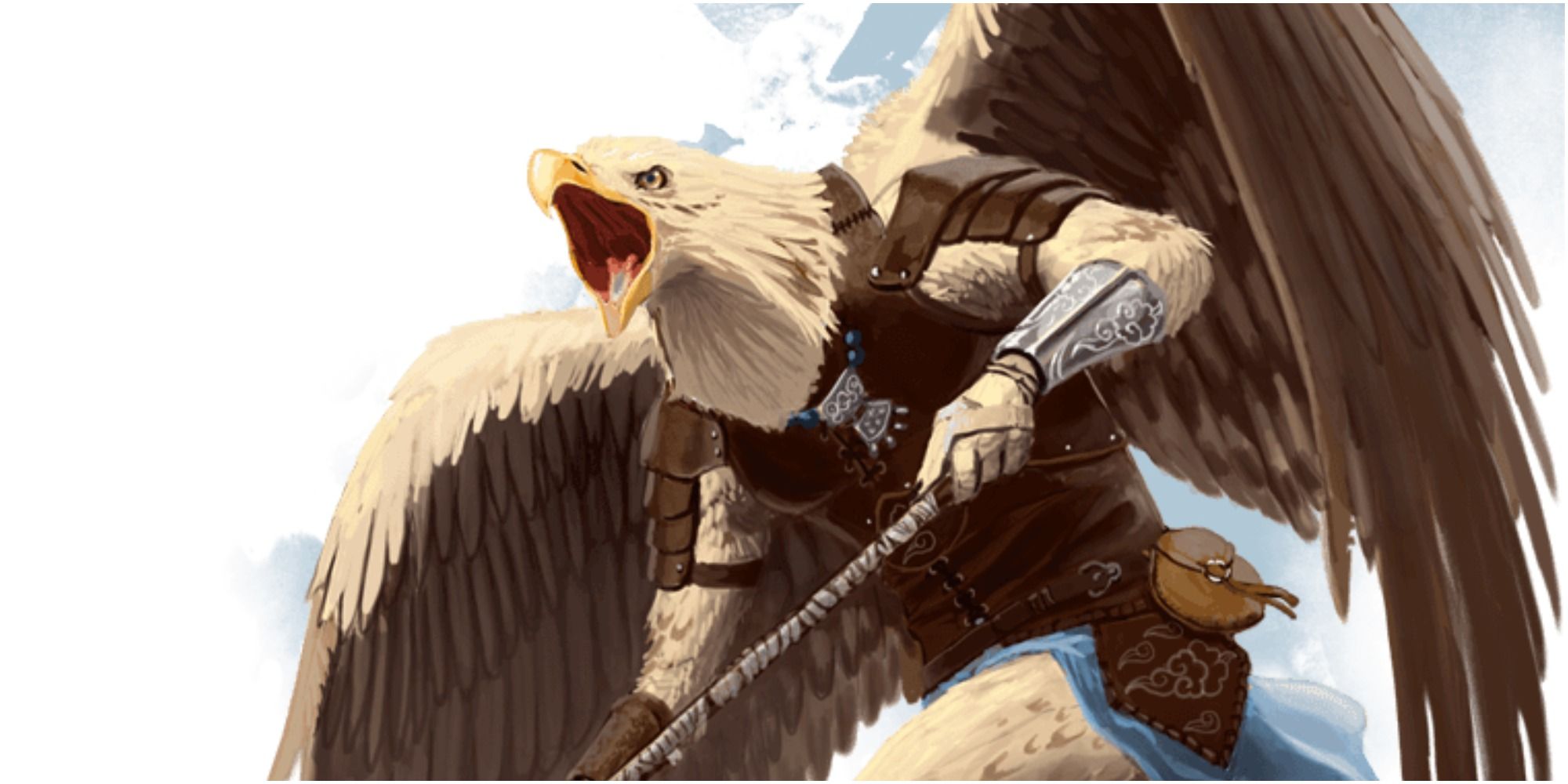 Dungeons & Dragons image showing an aarakocra.