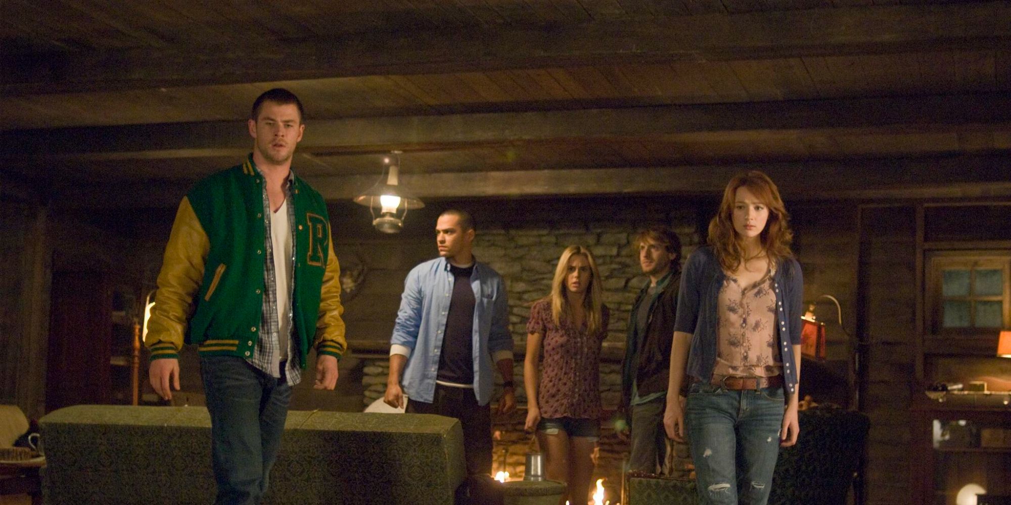 core characters in the cabin