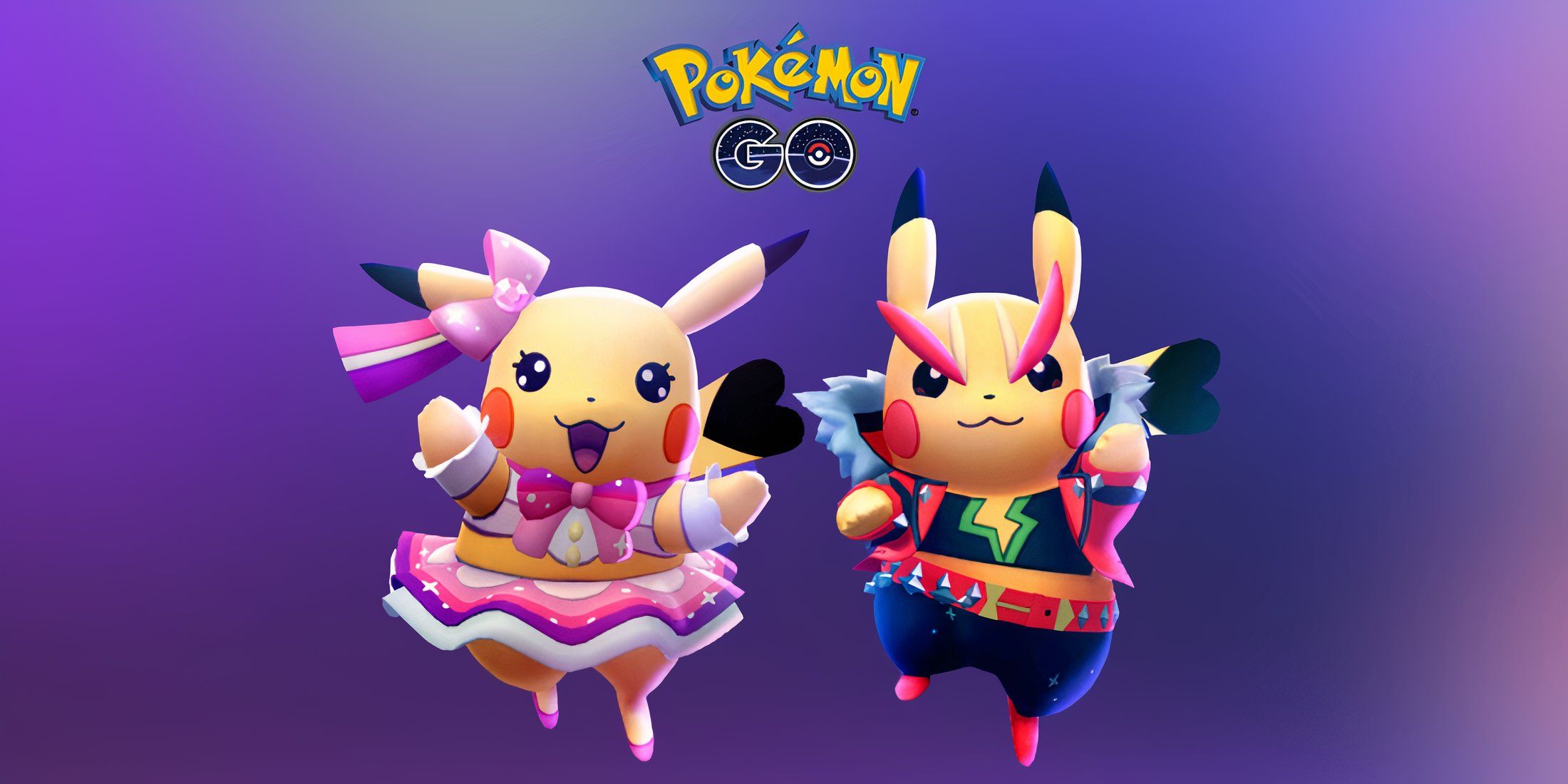 Get Pokemon GO Pikachu Pop Star and Pikachu Rock Star