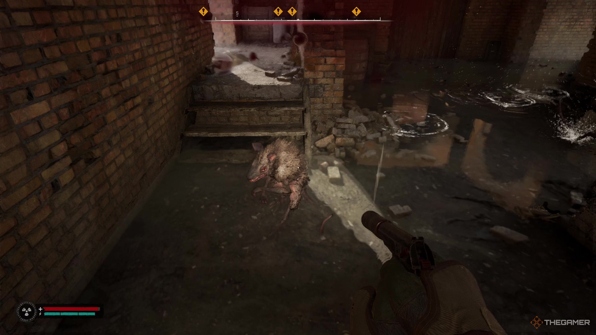 A mutant rodent from Stalker 2 Heart of Chornobyl.