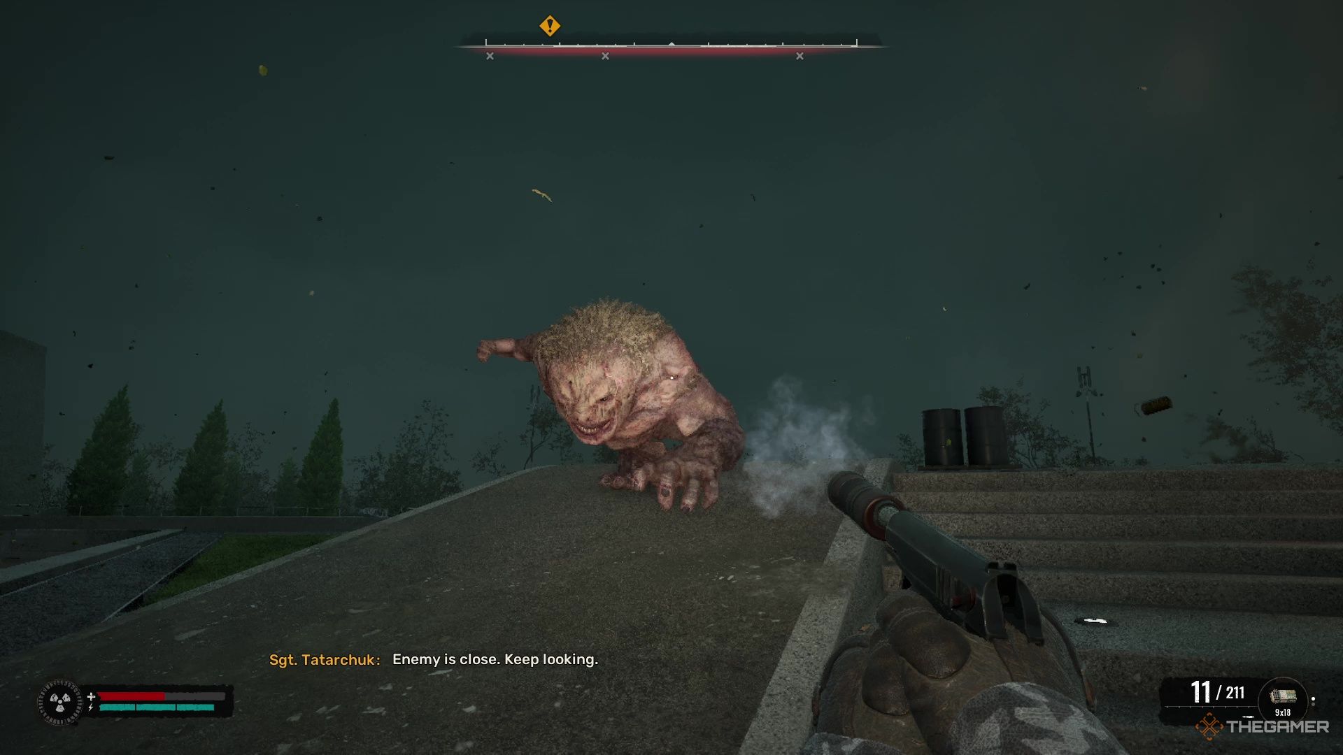 A pseudogiant in Stalker 2 Heart of Chornobyl.