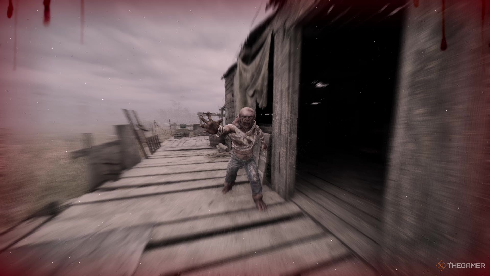 A Controller attacking the player in Stalker 2 Heart of Chornobyl.