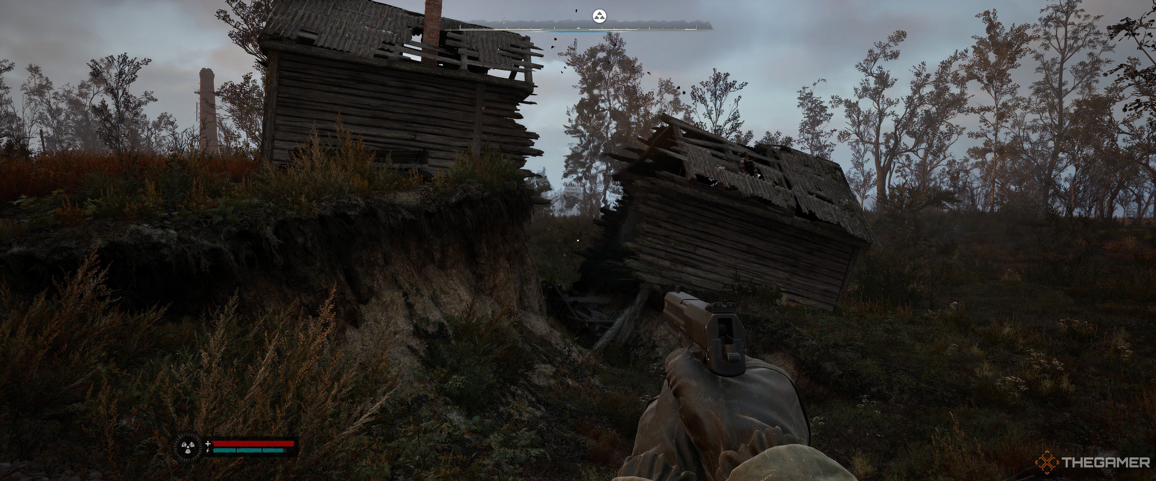 A Broken House in Stalker 2: Heart of Chornobyl.