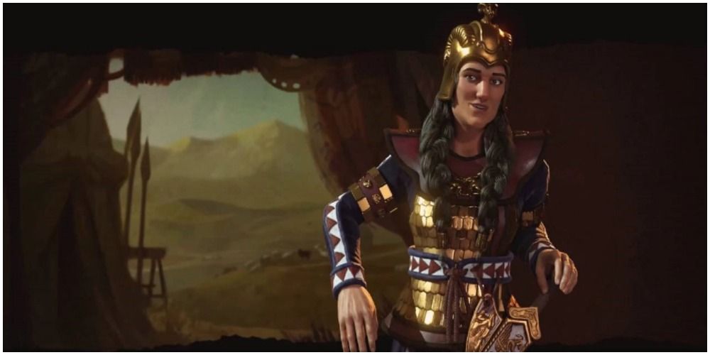 Civilization 6 Meeting Tomyris Of Scythia