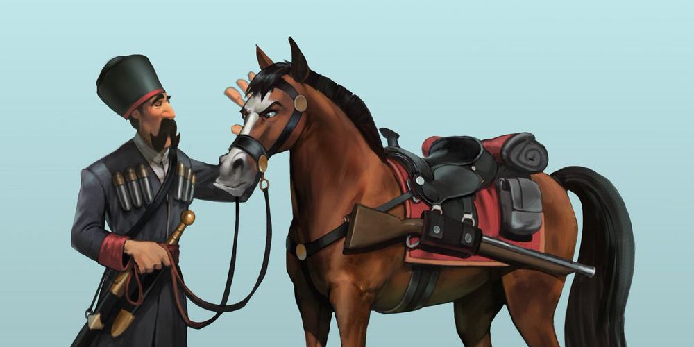 Civilization 6 Petting A Horse Concept Art