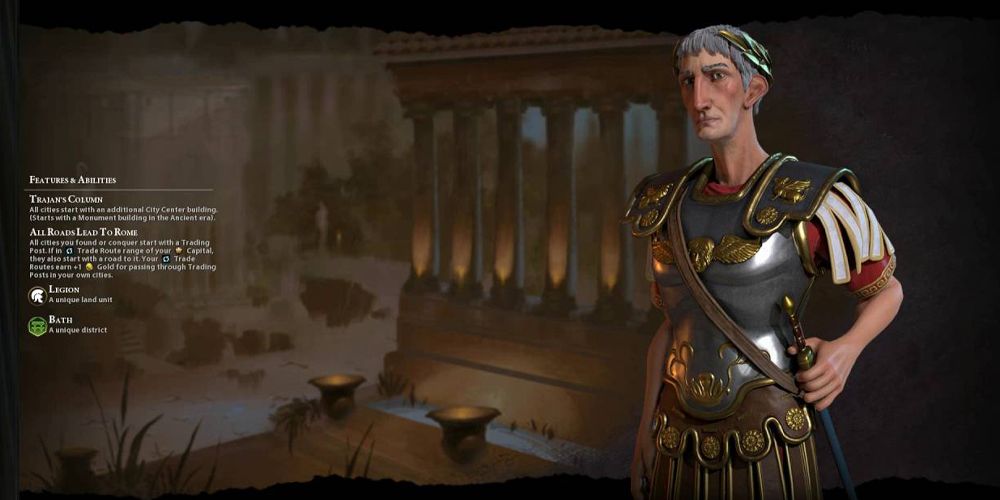 Civilization 6 Loading Screen For Rome