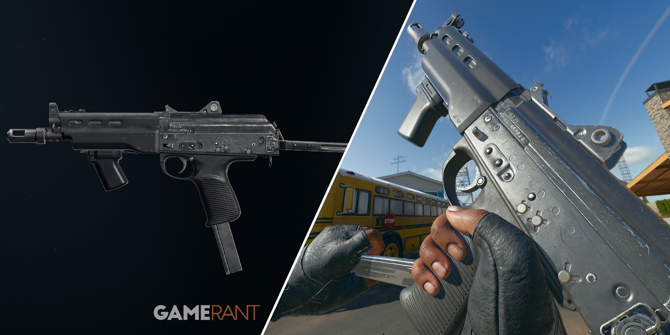 Split-image showcasing the Jackal PDW in Black Ops 6