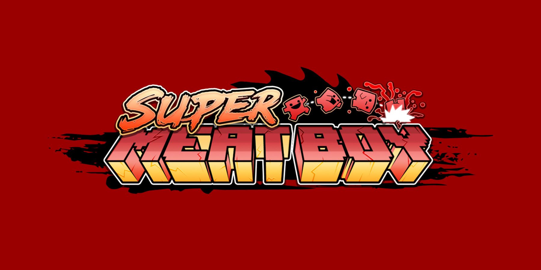 Super Meat Boy title art