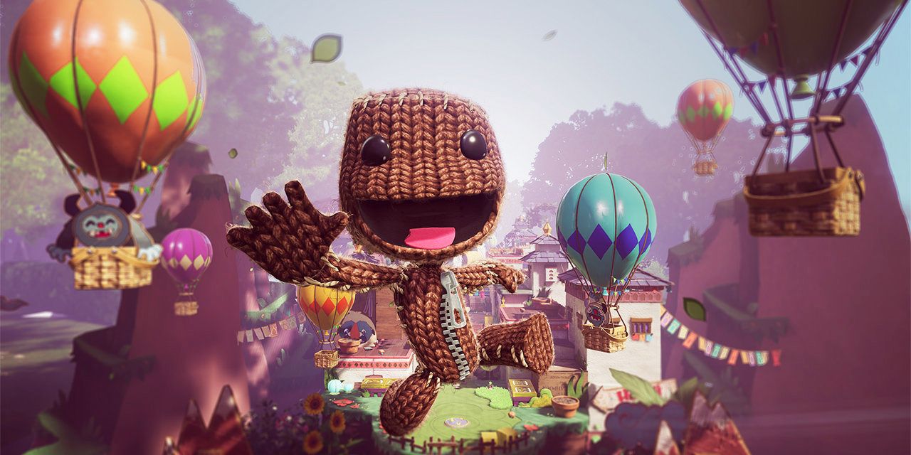 SackBoy A Big Adventure Video Game Hot Air Ballons