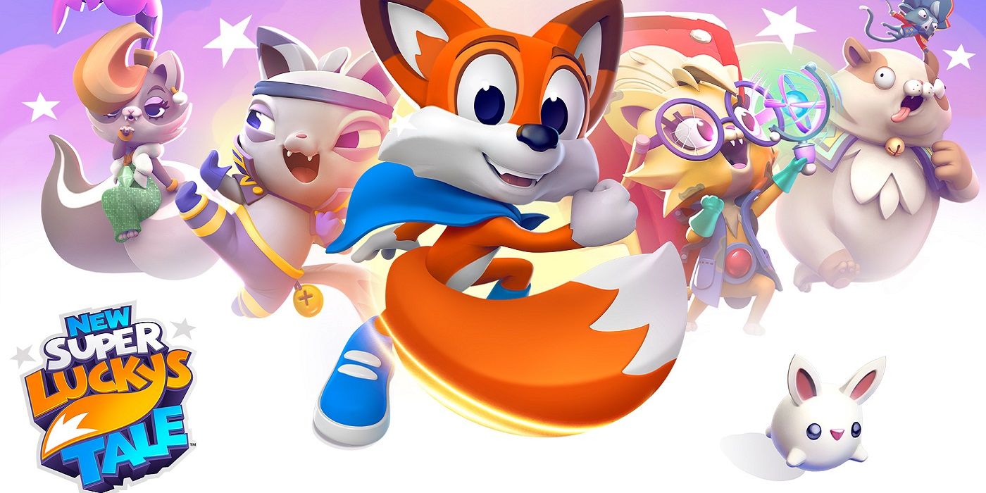 New Super Lucky's Tale title art