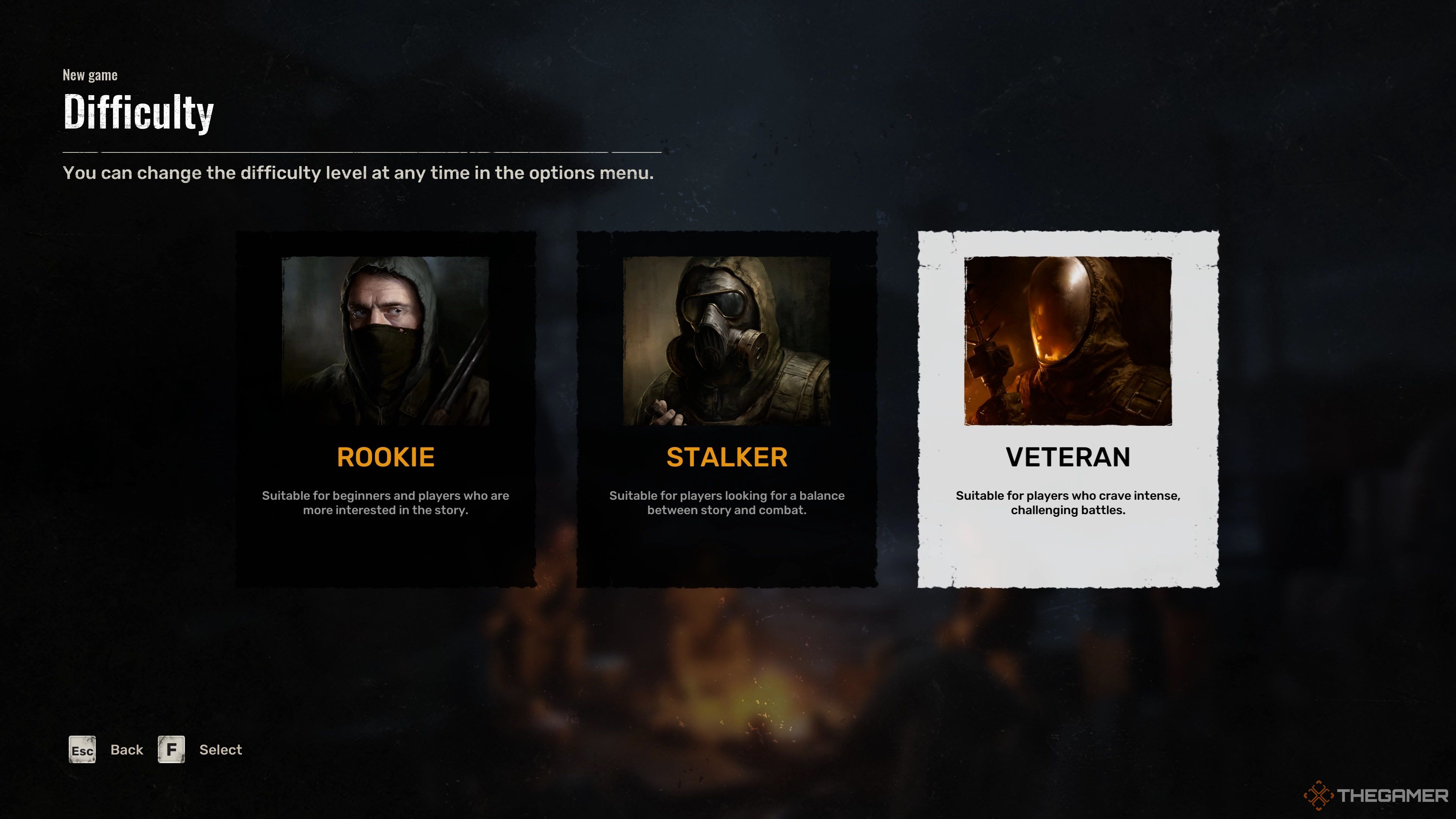 An overview of the Veteran difficulty setting in Stalker 2: Heart of Chornobyl.