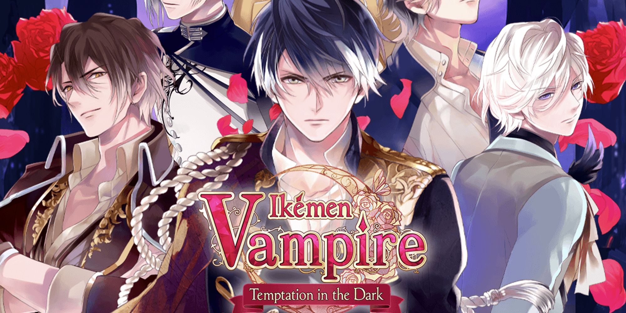 Ikemen Vampire characters art.