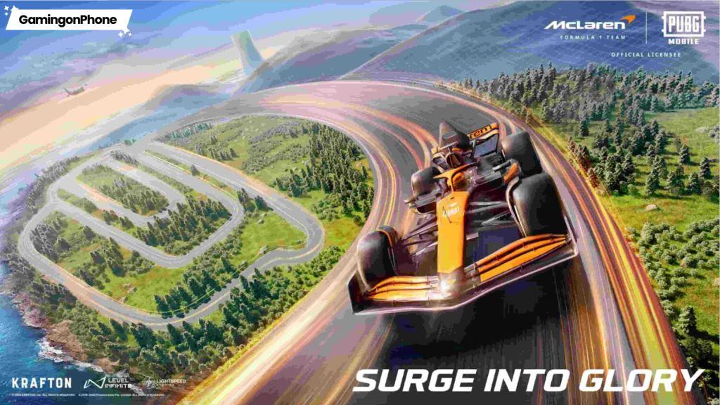 PUBG Mobile McLaren collab, PUBG Mobile McLaren Collaboration, PUBG Mobile McLaren Speed Drift event