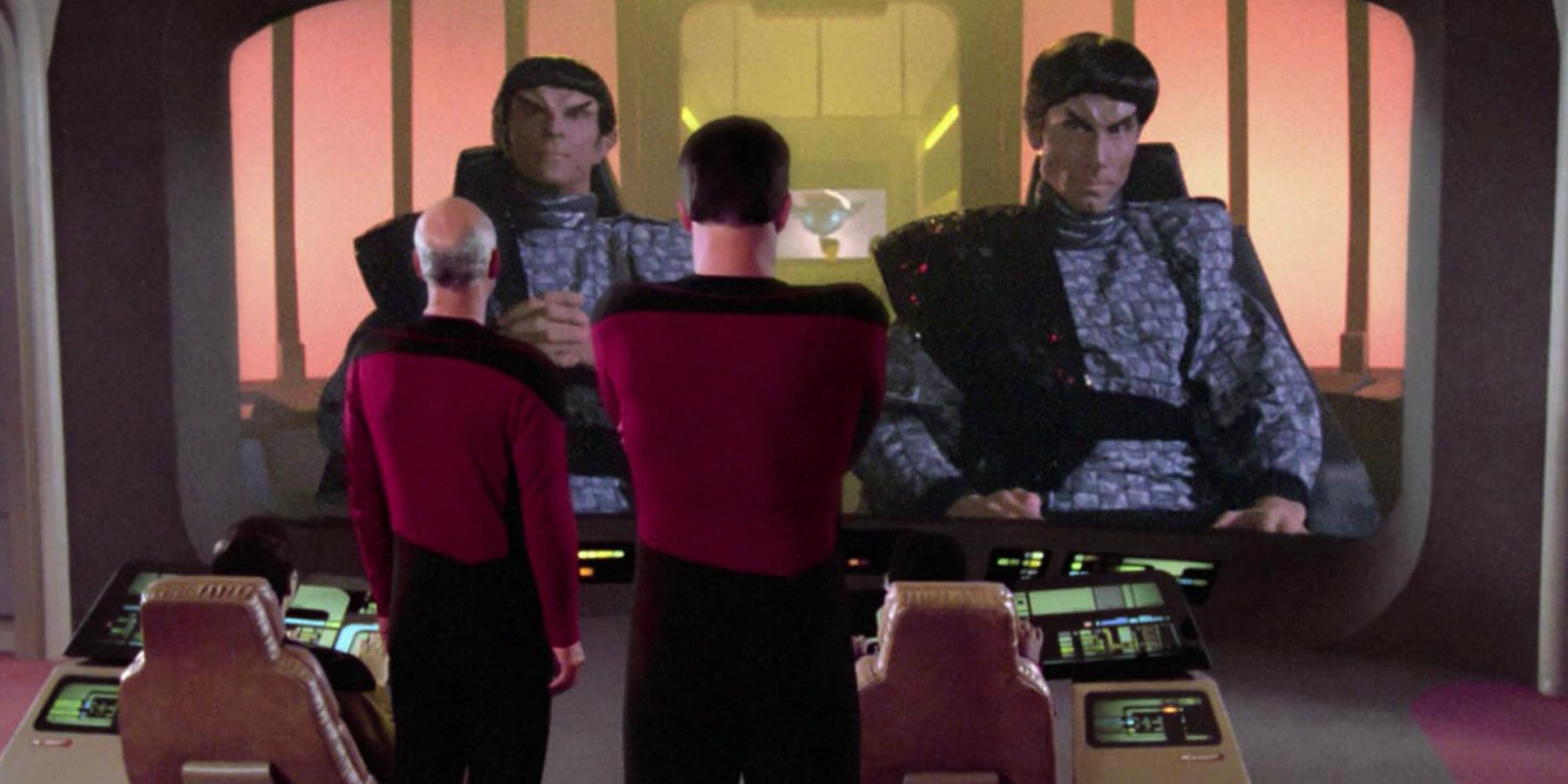 Starfleet encounters the Romulans for the first time in 53 years in The Neutral Zone-1