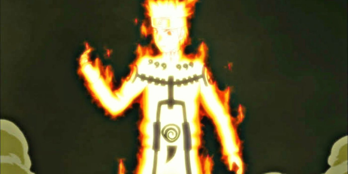 Nine Tails Chakra Mode Naruto