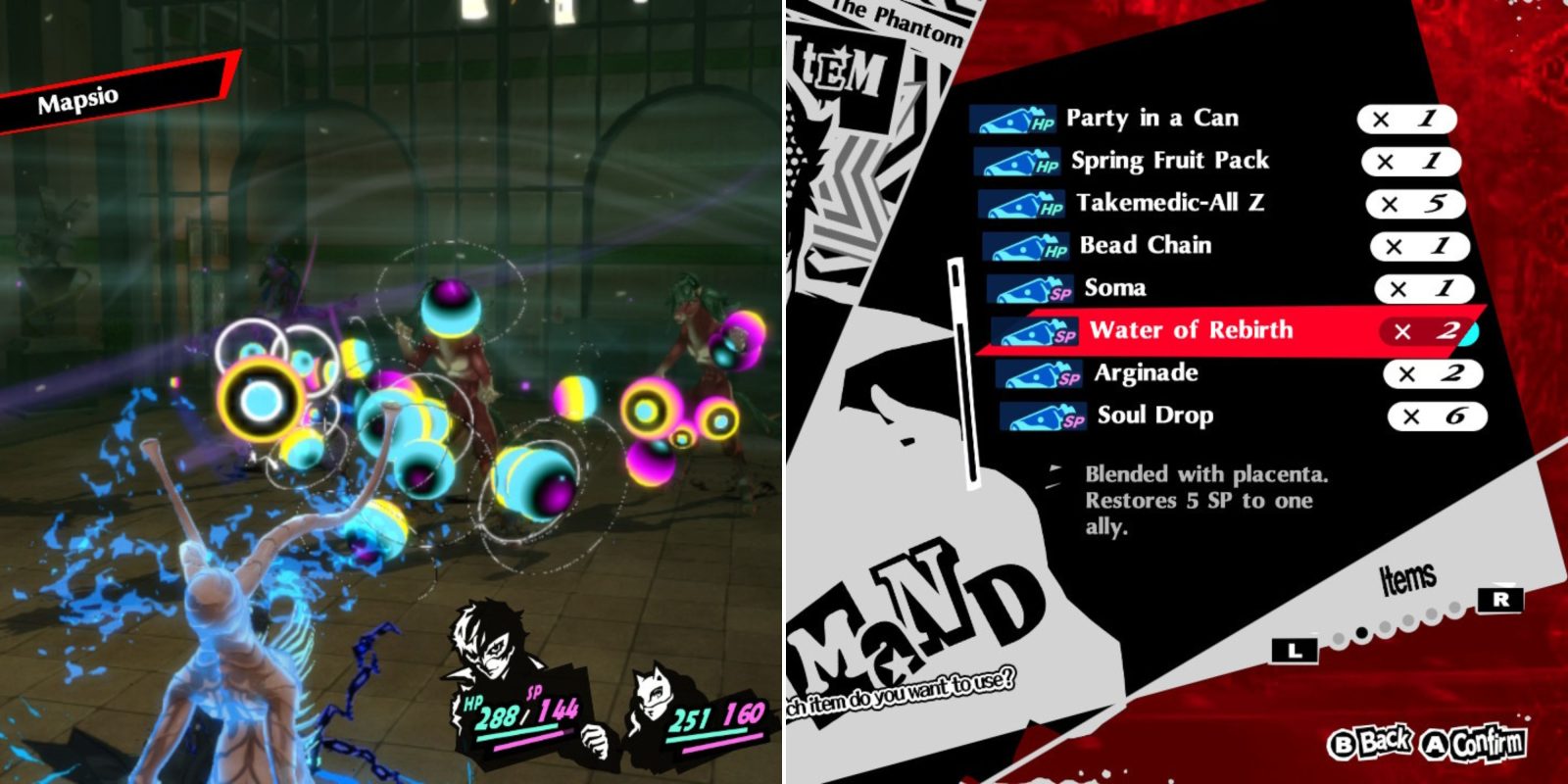 Where To Get SP Restoration Items In Persona 5 Royal