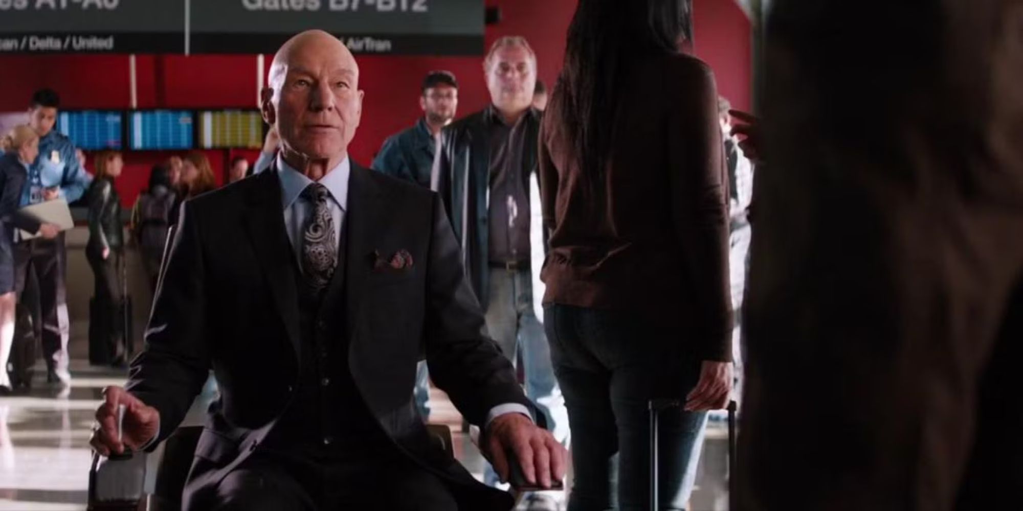 Professor X in The Wolverine's post credits scene