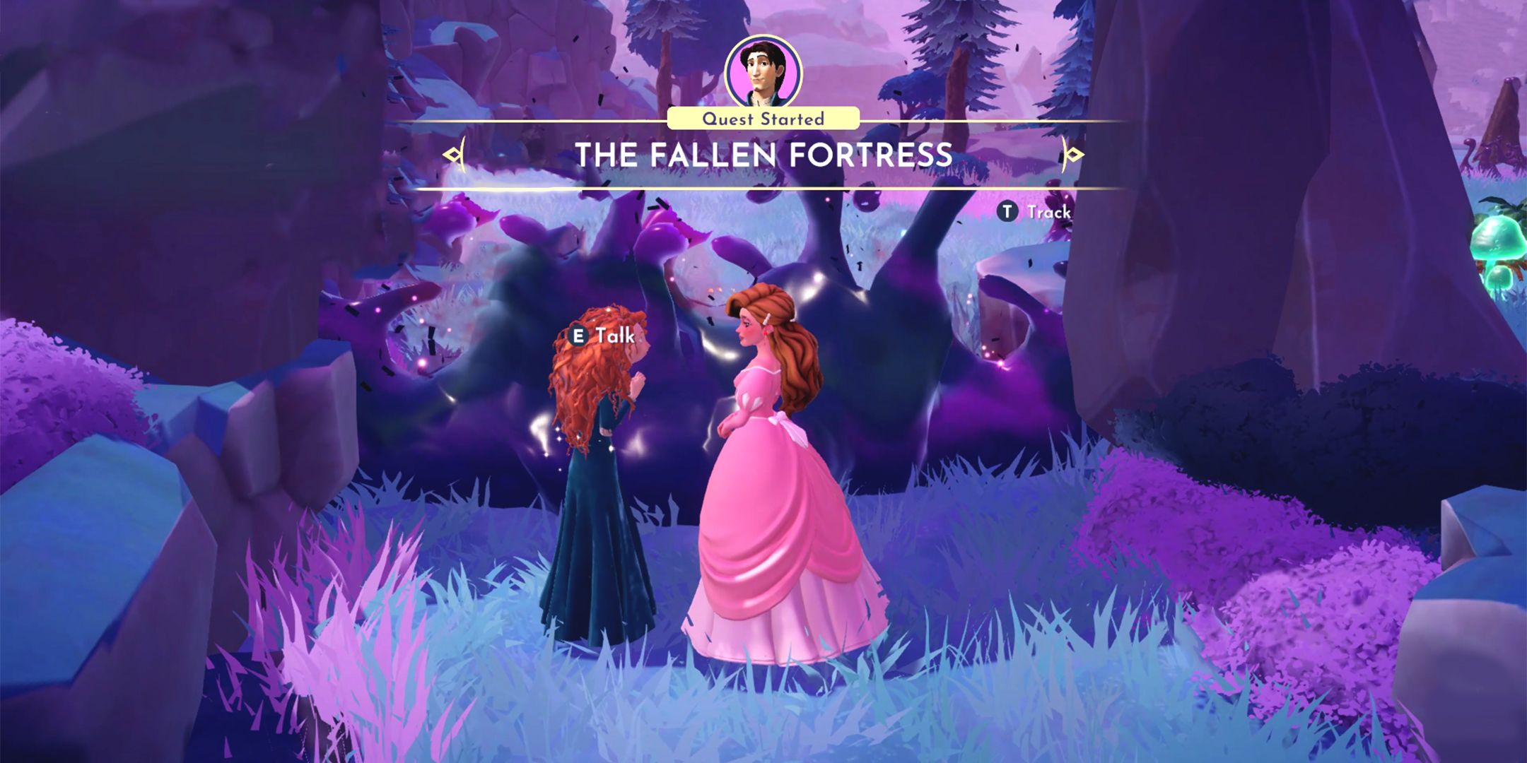 the fallen fortress quest in disney dreamlight valley