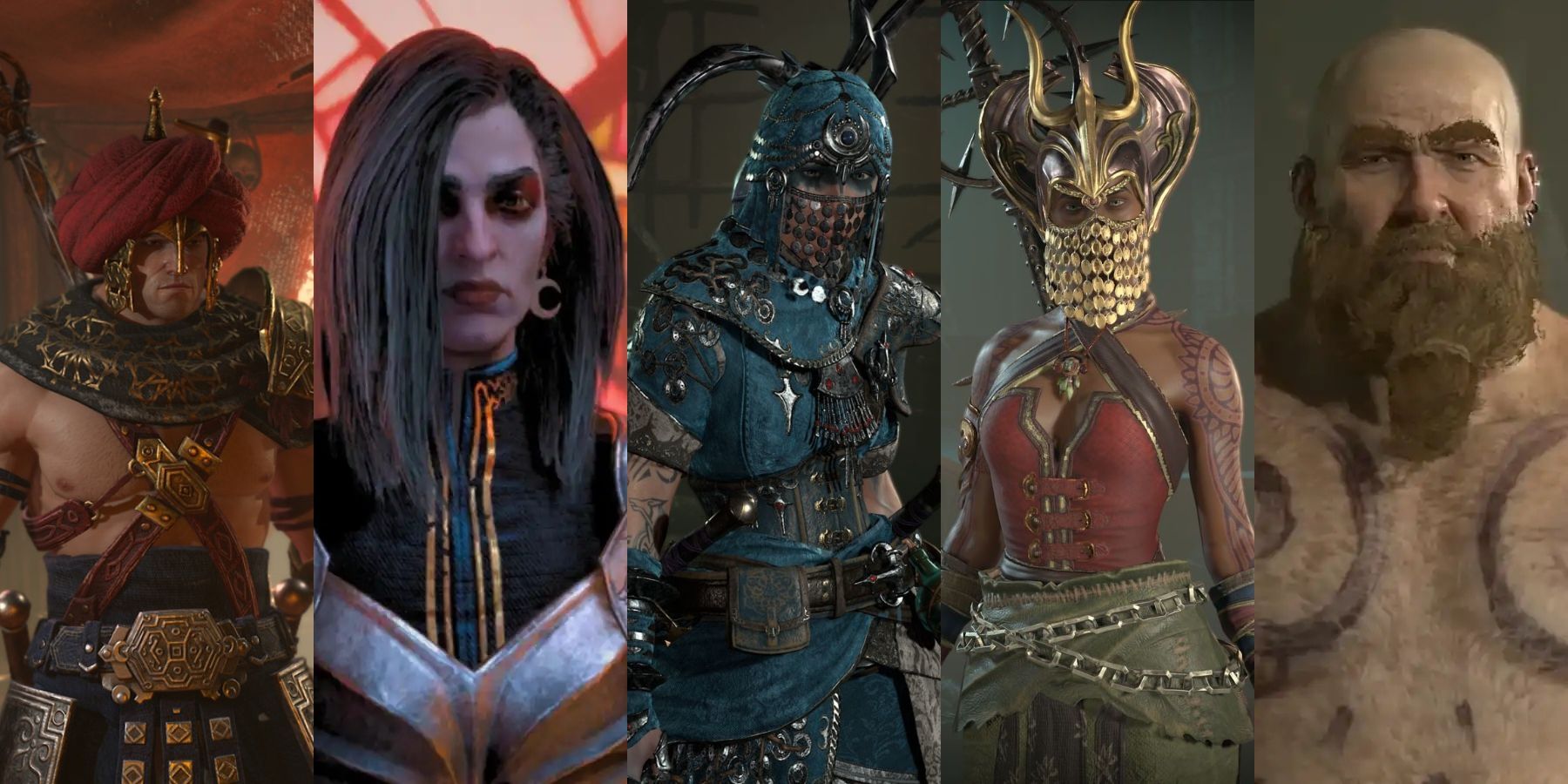 diablo 4 classes character models creation customization