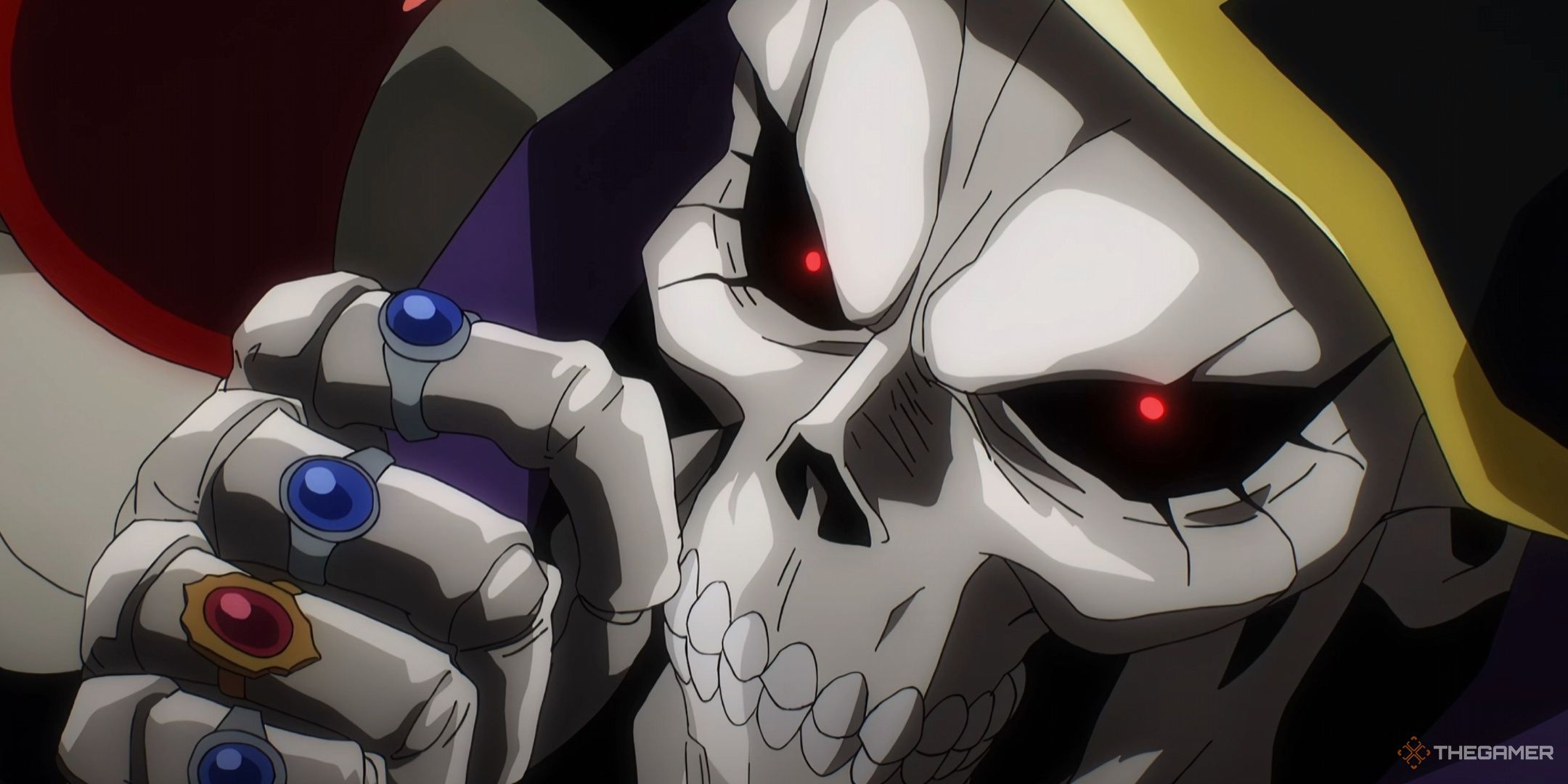 Momonga in his Lich form from Overlord.