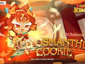 Cookie Run: Kingdom Red Osmanthus Cookie, CRK Red Osmanthus Cookie