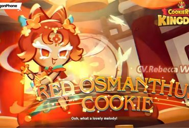 Cookie Run: Kingdom Red Osmanthus Cookie, CRK Red Osmanthus Cookie