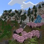 Minecraft Player Discovers Unusual Mushroom Fields Biome While Exploring