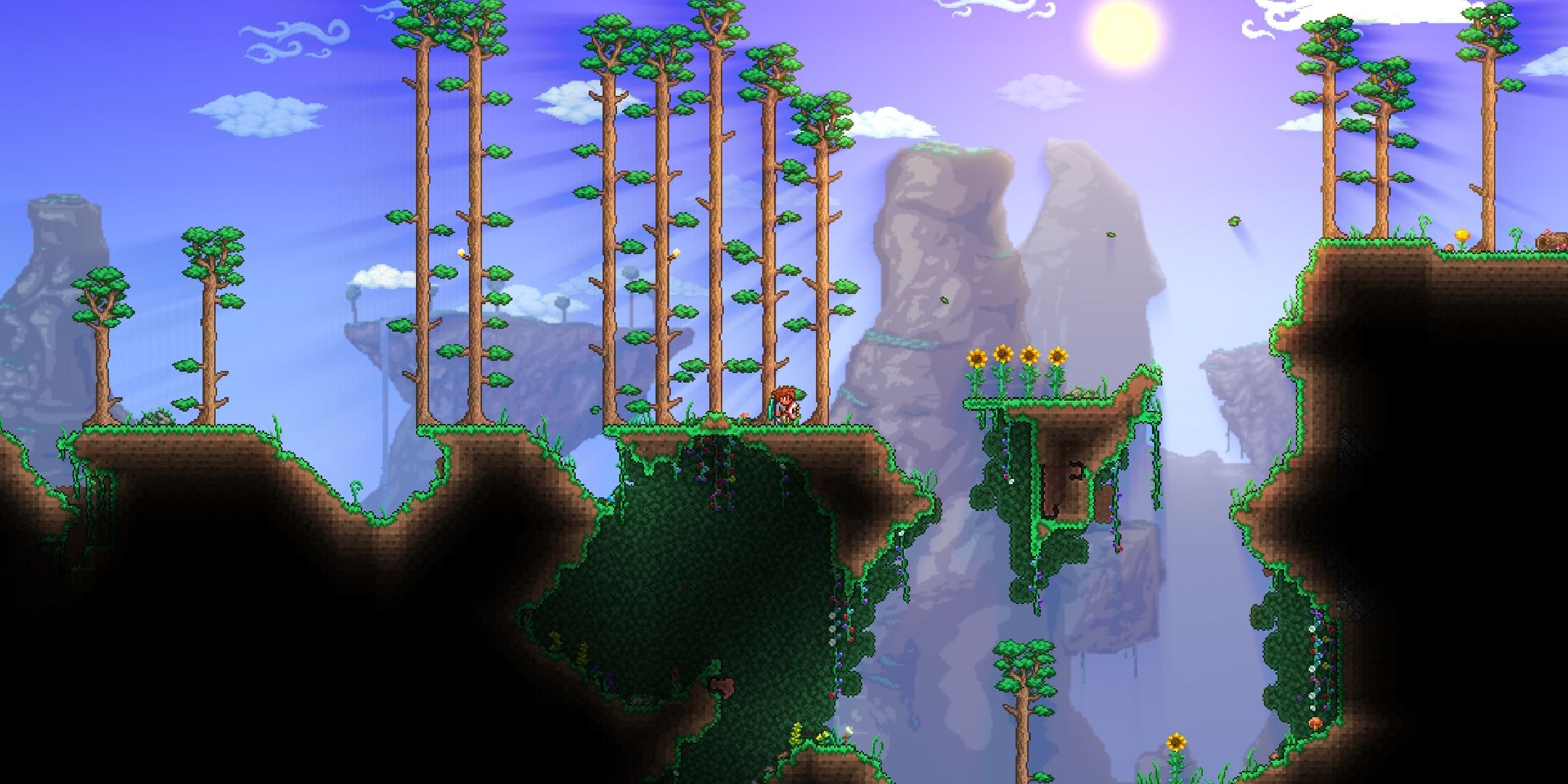 The Light and Shadows mod from Terraria.