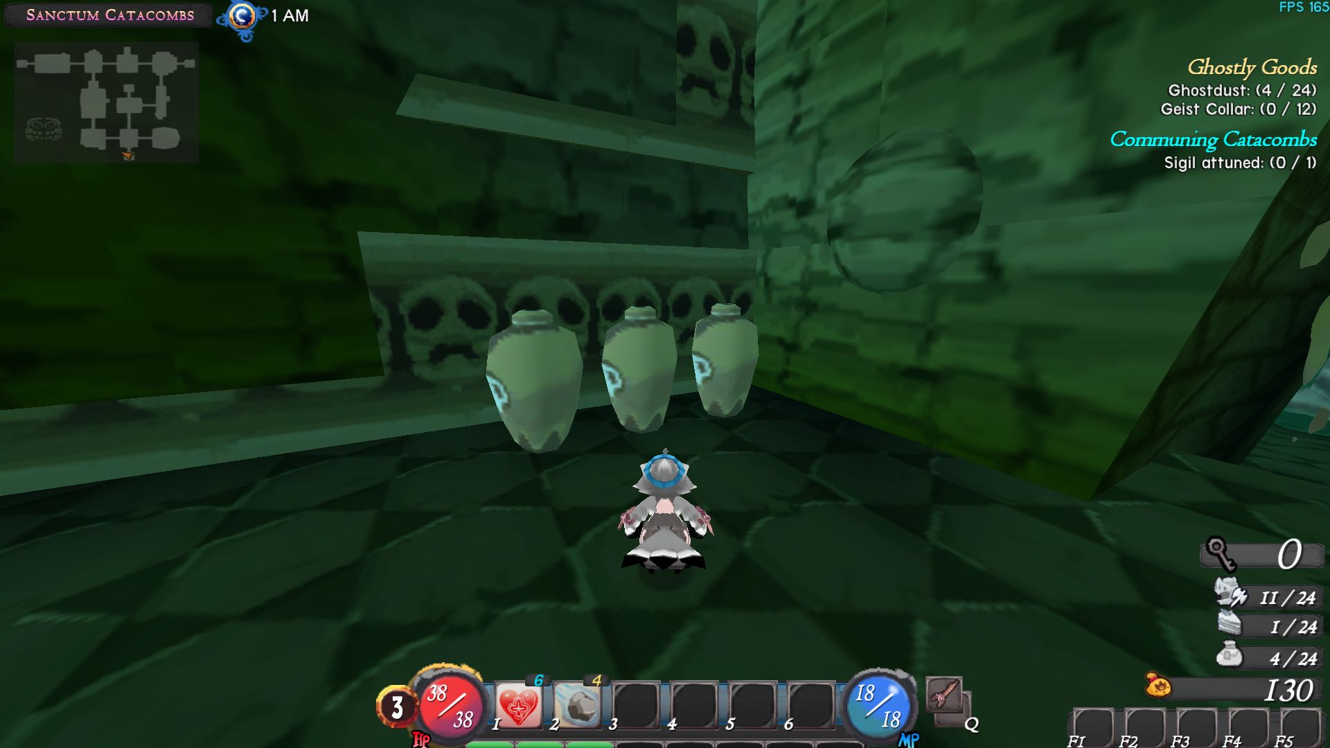 Image of pots in the Catacombs in Atlyss