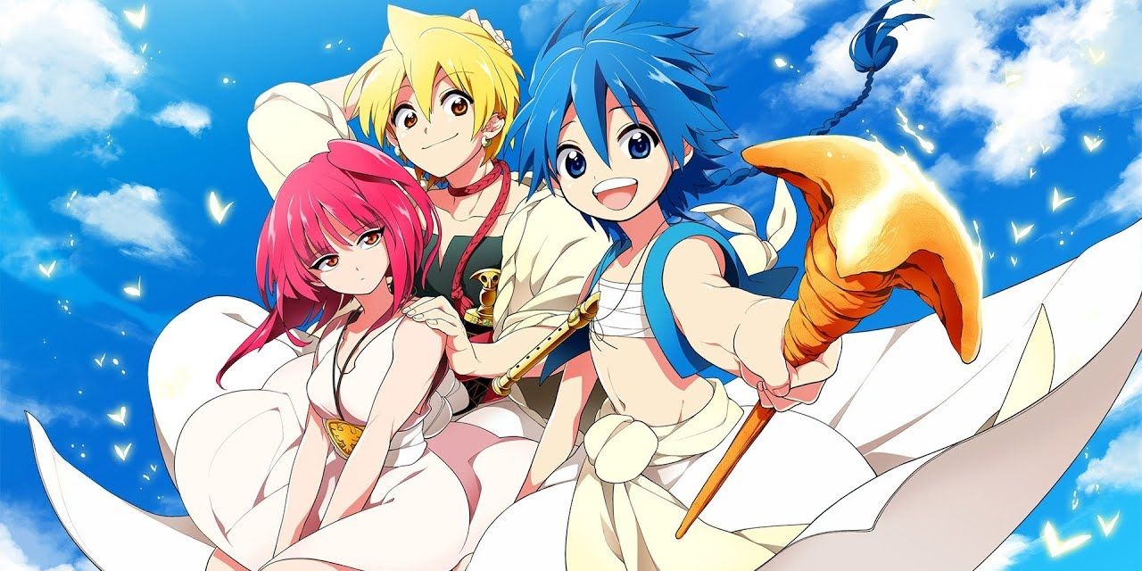 Still from Magi anime