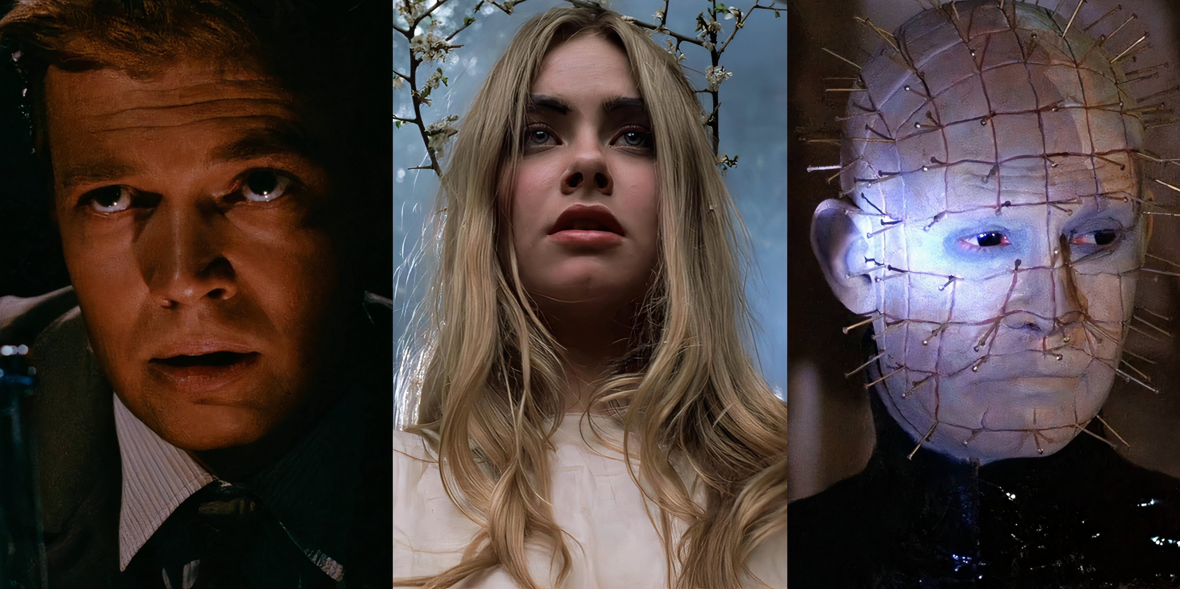 X Best British Horror Movies of All Time Peeping tom, Blood on satans claw, hellraiser